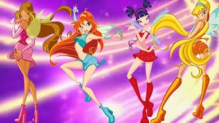 Bloom, Flora, Stella and Musa - Magic Winx|FanMade animation