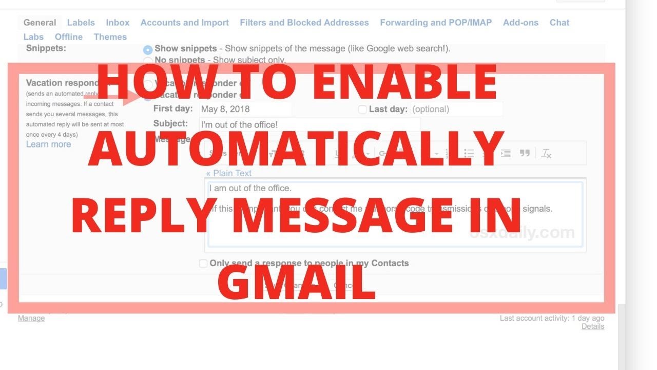 This message was automatically generated by gmail.. Reply to this message
