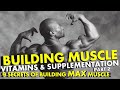 BUILDING MUSCLE: VITAMINS &amp; SUPPLEMENTATION PART TWO - 9 Secrets of Building Max Muscle