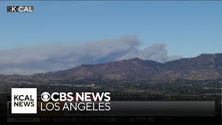 Hughes Fire breaks out near Castaic Lake