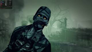 Zombie Army Triology intro on linux 1440p and 1080p rx 6700 xt