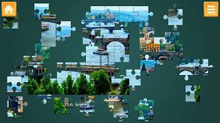 Best Android Games - Landscape Jigsaw Puzzles Gameplay part 2 screenshot 4