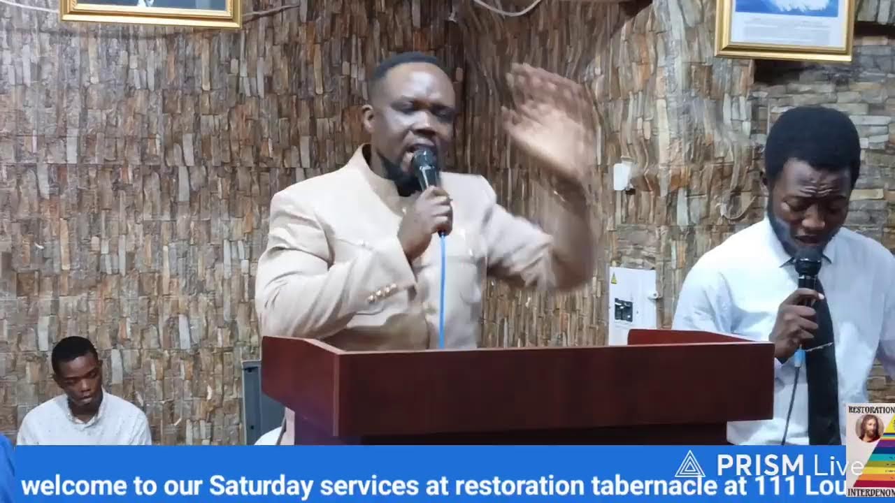 Live streaming of RESTORATION TABERNACLE  S.A JHB
