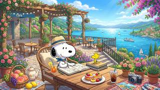 Snoopy’s Lakeside Sketchbook Escape 🎨🌸 Lofi Music for Creative Focus, Study & Gentle Daydreams