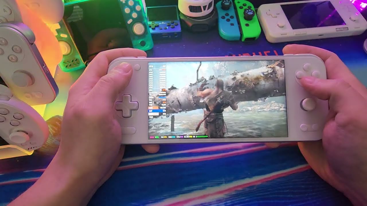 Ayaneo Pocket S 2 with Gamehub featuring God of War and Final Fantasy 7 Remake! 