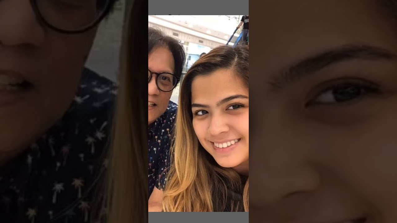 ALEXA ILACAD 😍 WITH HER PARENTS 😘😘😘 HER DAD AND MOM....