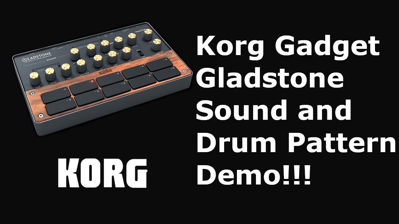Gadget Gladstone Drum Machine Sound and Pattern Demo!!! Is it