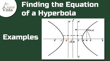 Finding the Equation of a Hyperbola | Examples