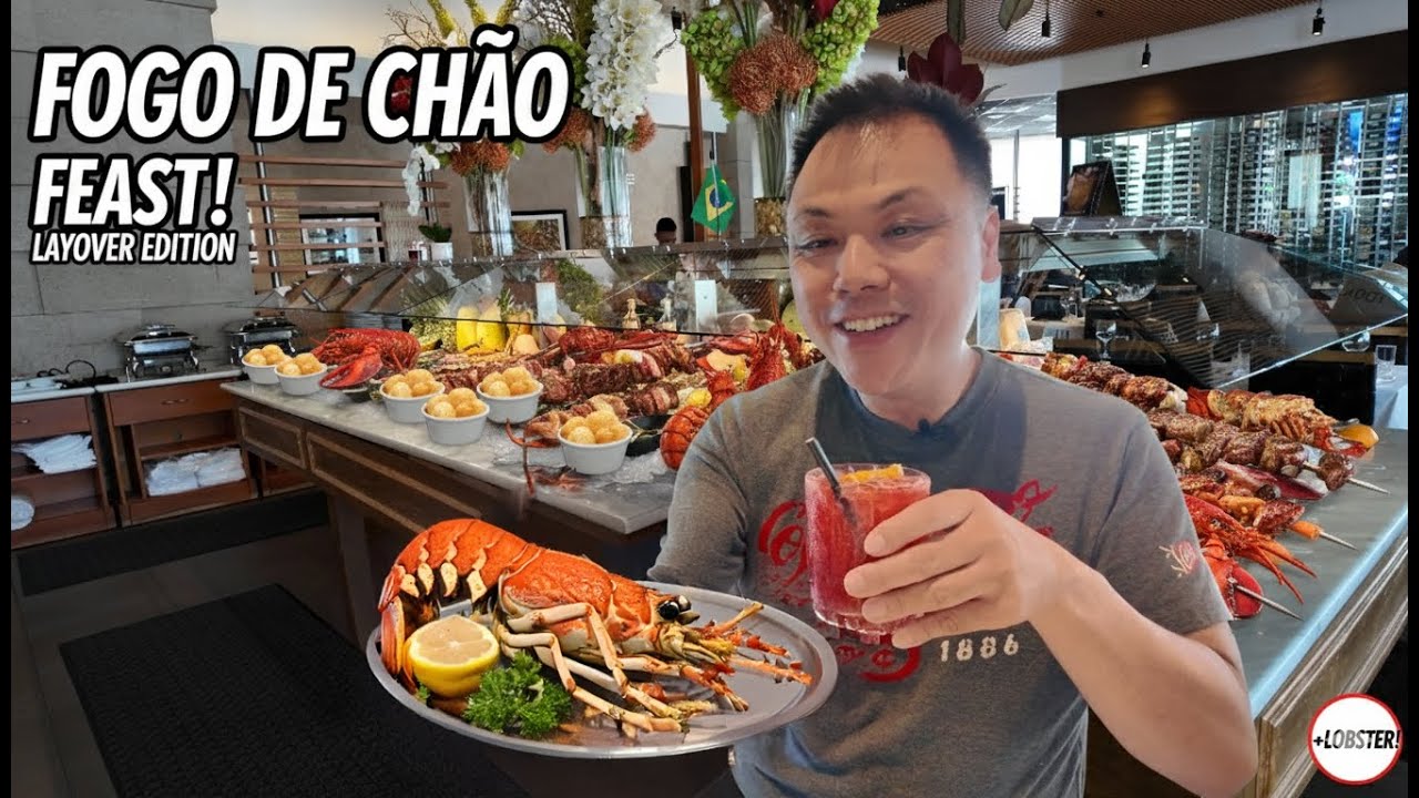 Fogo de Chão LA: Surf & Turf — лобстеры и БЕЗОГРАНИЧЕННОЕ бразильское мясо за 64 доллара