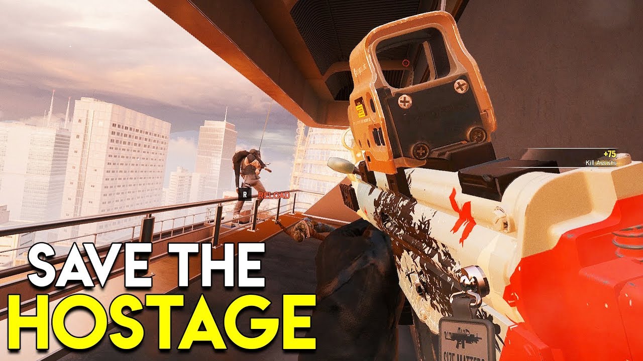 Hostage R6 Save the Hostage! - Rainbow Six: Siege - YouTube