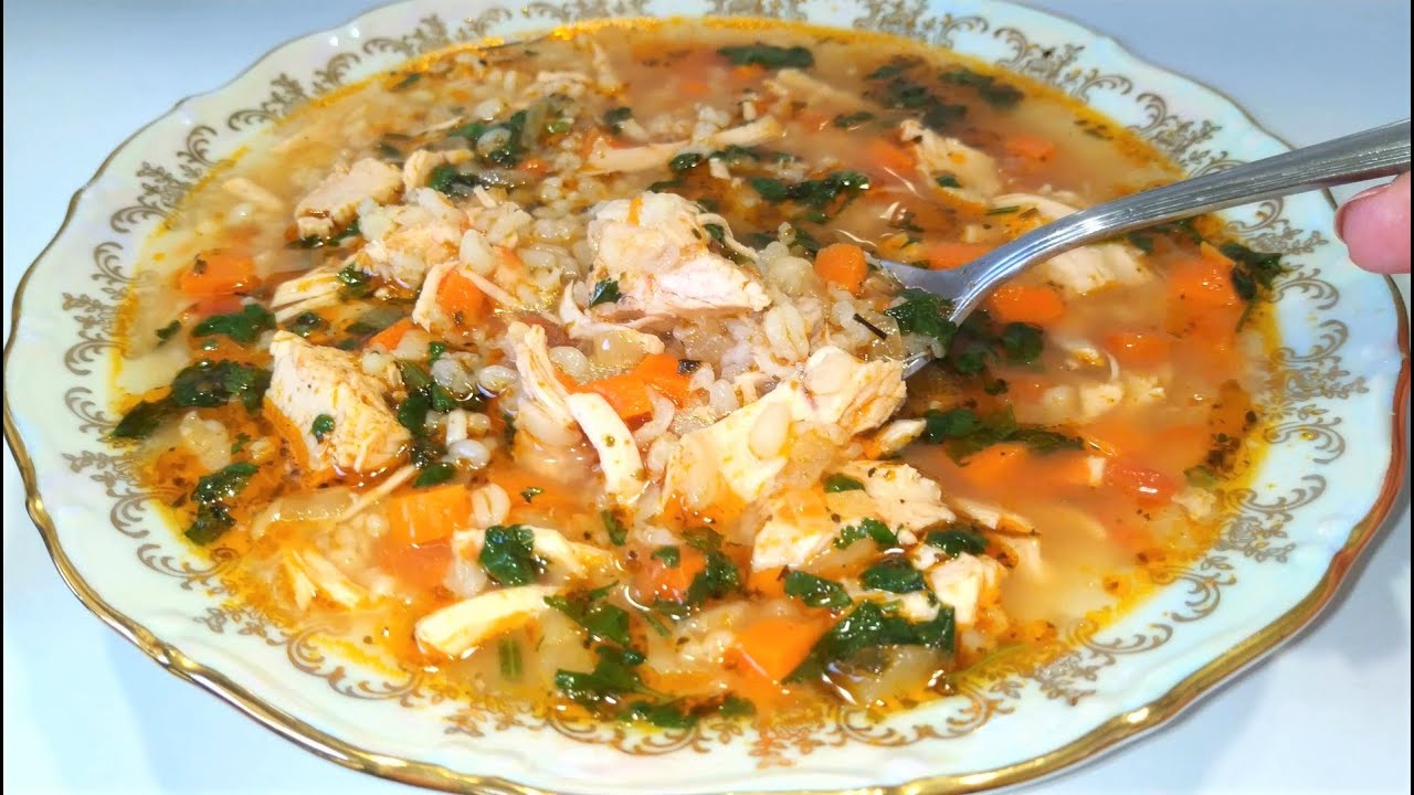 Этот Суп Покорит Ваше Сердце! Легкий Куриный Суп с Булгуром!