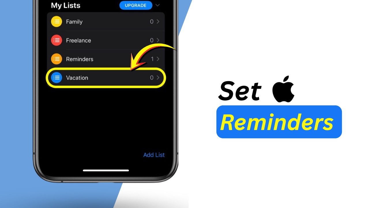 How To Set Reminders on iPhone (Full Guide) - YouTube