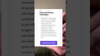 SWE Salary Calculator