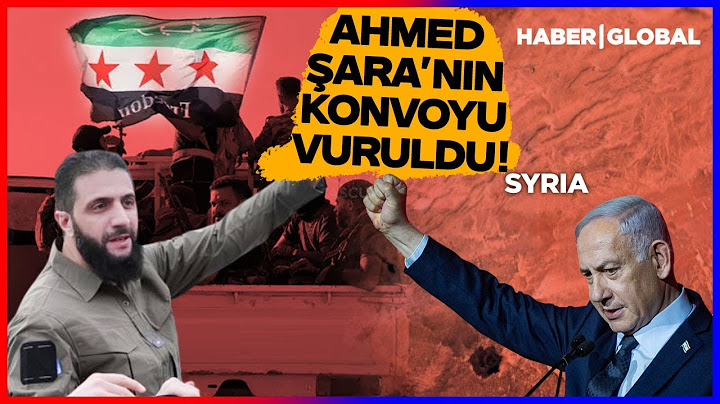 Ahmed Şara'ya Büyük Darbe! Süveyda'dan Çekilen Konvoyu İsrail Havaya Uçurdu