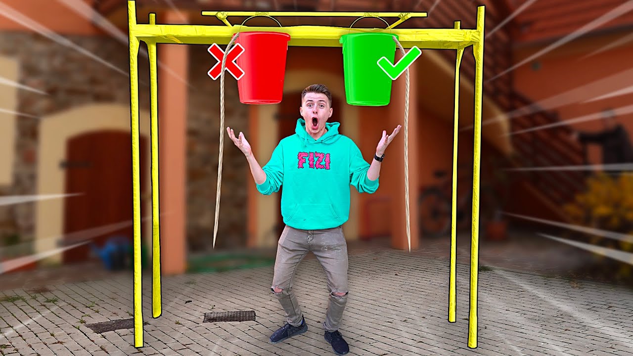 KDO ZVOLÍ ŠPATNÝ KYBLÍK PLNÝ NECHUTNÝCH VĚCÍ? 😱🤮 **hádací challenge**