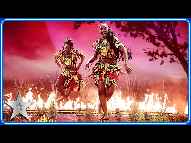 Abigail & Afronitaaa TURN UP with Reggie 'n' Bollie and Fuse ODG bangers | The Final | BGT 2024 class=