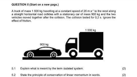 MOMENTUM   & IMPULSE | EXAM PRACTICE | GRADE 12
