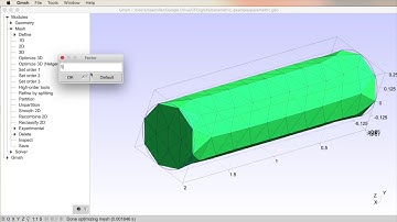 Grid Generation - GMSH - 4 - Creating Basic Geometry, Mesh, Boundary Condition, and Export