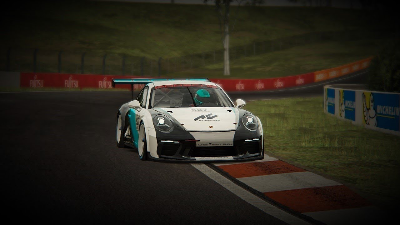 Assetto Corsa Pc Two Insane Laps Of Bathurst In A Porsche Gt Cup