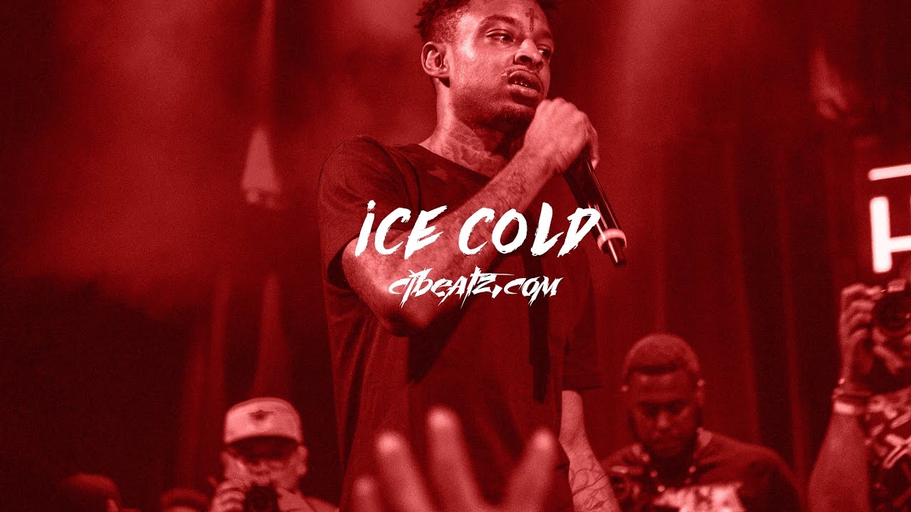 FREE 21 Savage Type Beat/Instrumental 2017 "ICE COLD" (Prod CJ Beatz x
