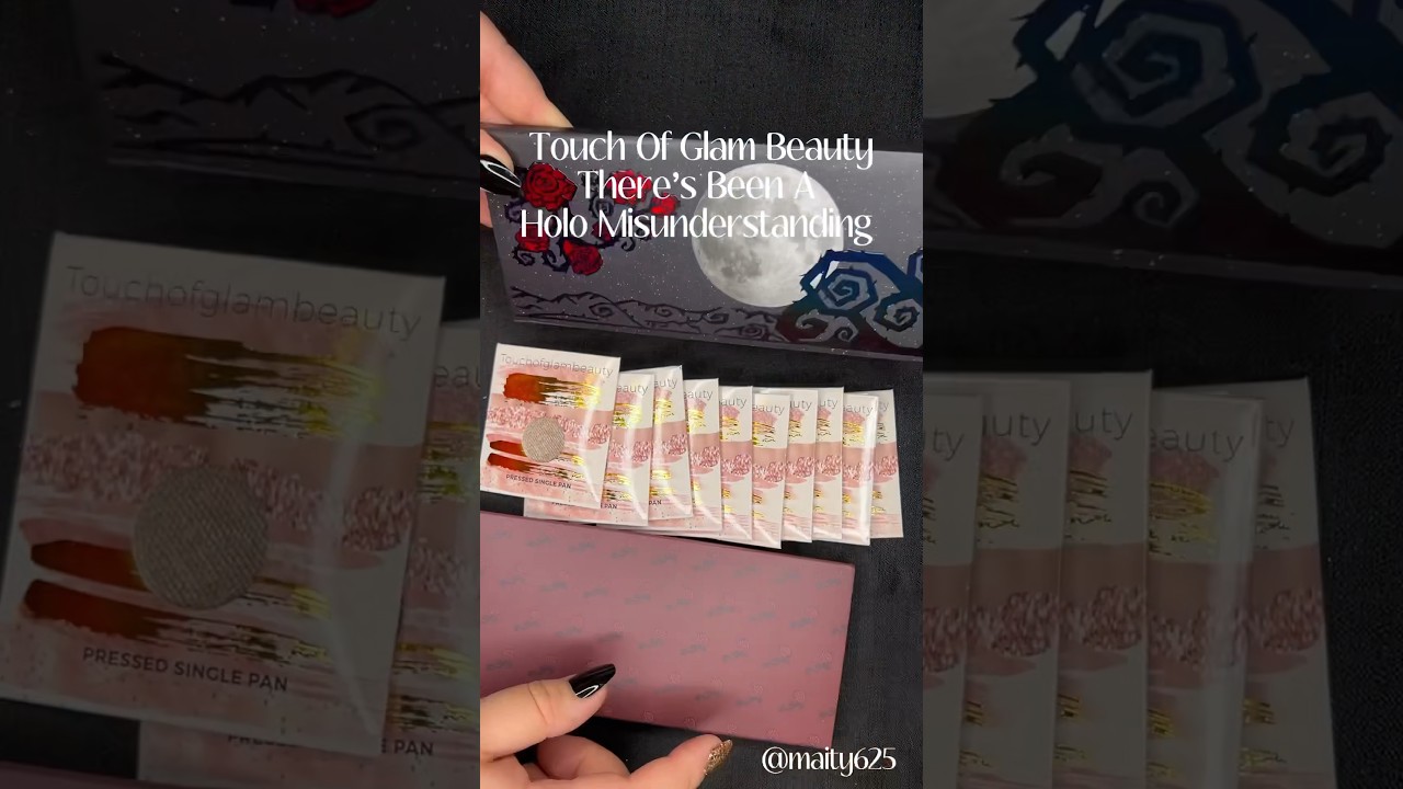 Touch Of Glam Beauty: There’s Been A Holo Misunderstanding Palette Build Up 