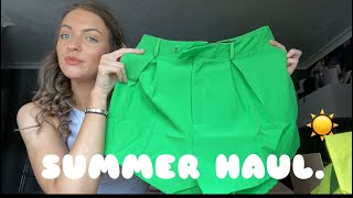 SUMMER CLOTHING HAUL | ASOS, PRIMARK, RIVER ISLAND \& MORE