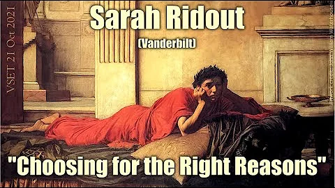 21 Oct 2021, Sarah Ridout (Vanderbilt)