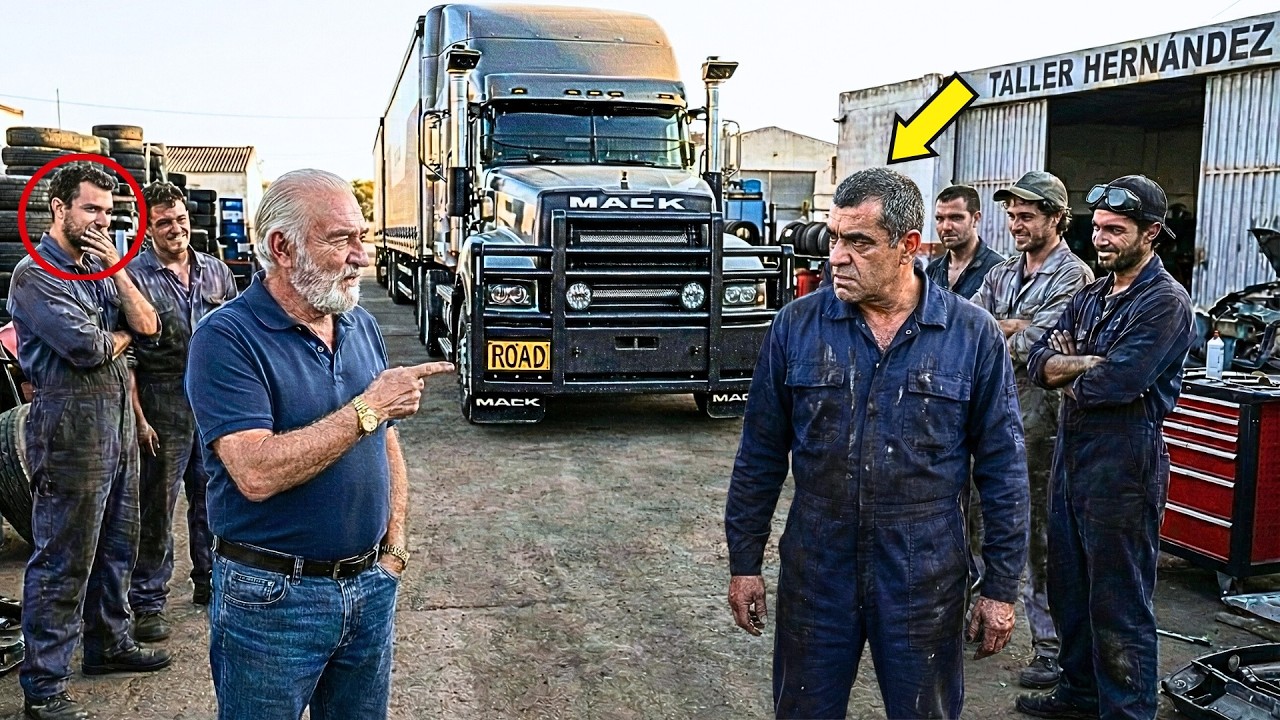 “¡ESTÁS DESPEDIDO!”—EN EL TALLER RIVAL DIJERON: SI ARREGLAS ESE CAMIÓN, EL TRABAJO ES TUYO…ENTONCES…