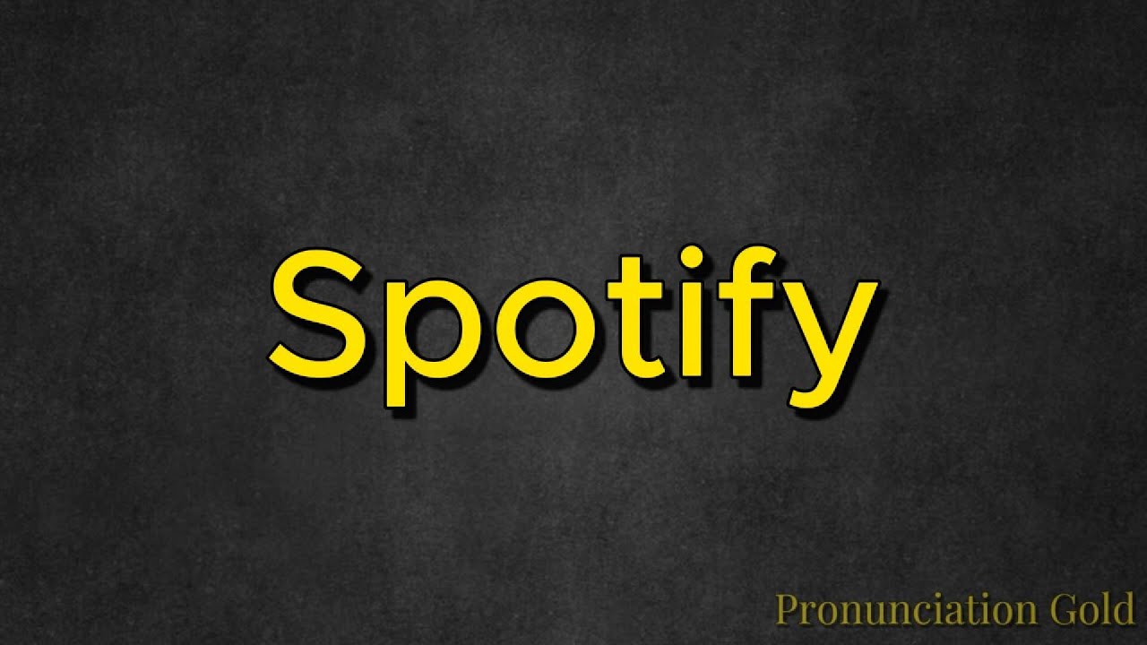 How to Say Spotify - Pronounce it Correctly Every Time!