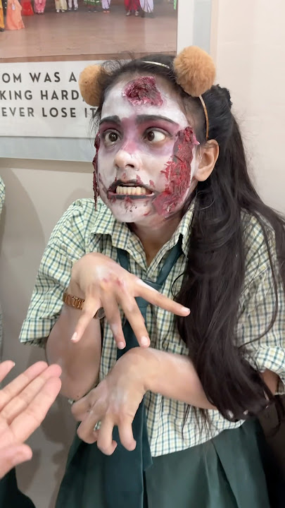Bhoot Bane School K Baache 🧟🧟‍♀️ #bhootiya #minivlog #sanjhalikavlog #haunted