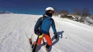 201702 Hemsedal Norway Skiing Rides GoPro4S With FeiyuWG