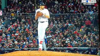 Nathan Eovaldi Red Sox World Series slo mo 99mph pitch
