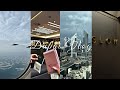 LET’S GO TO DUBAI: Pt 1 ✨✈️ | Travel Day, FNB Slow Lounge hopping, Emirates flight &amp; Lost Luggage 😭