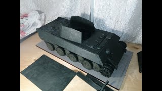 Как слепить танк ПАНТЕРА из пластилина часть первая  V Panther
