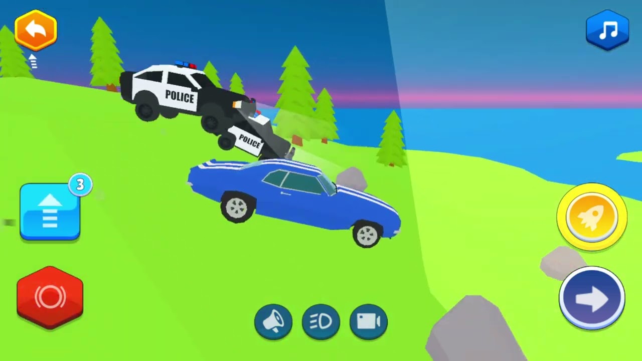 City Patrol : Jump Race Car Game Android Gameplay
