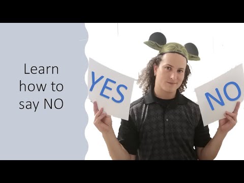 Video: An Opportunity To Say Yes To Yourself Or A Reason To Say No