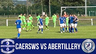 Caersws Vs Abertillery Bluebirds -Second Half Highlights-