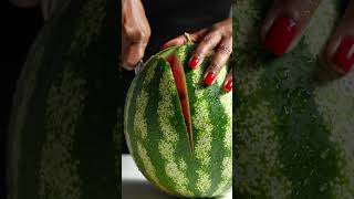 Watermelon asmr video #ai #asmr #relax #satisfying #relaxing #experiment #craft #reels