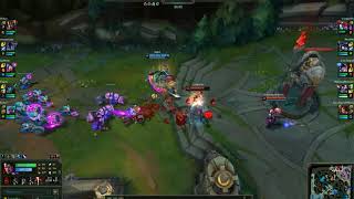Darius split push 1v4