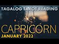 "Maraming mahalagang magaganap" CAPRICORN JANUARY 2022 Tagalog Tarot Reading