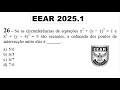 EEAR 2025.1 MACETE Se as circunferências de equações x^2 + (y − 1)^2 = 1 e x^2 + (y − 4)^2 = 9 são s