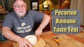 Pecorino Romano Taste Test