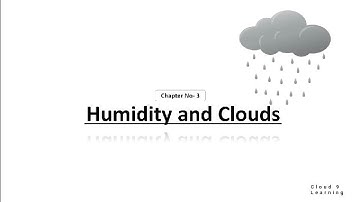 Chapter No 3 Humidity and Clouds | Class 8 | Maharashtra Board | Geography