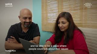 Wysa: The AI bot that delivers mental health support at scale [Uplink | World Economic Forum 2023] screenshot 3