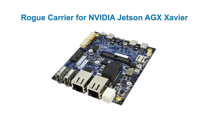 Connect Tech's Rogue Carrier for NVIDIA Jetson AGX Xavier
