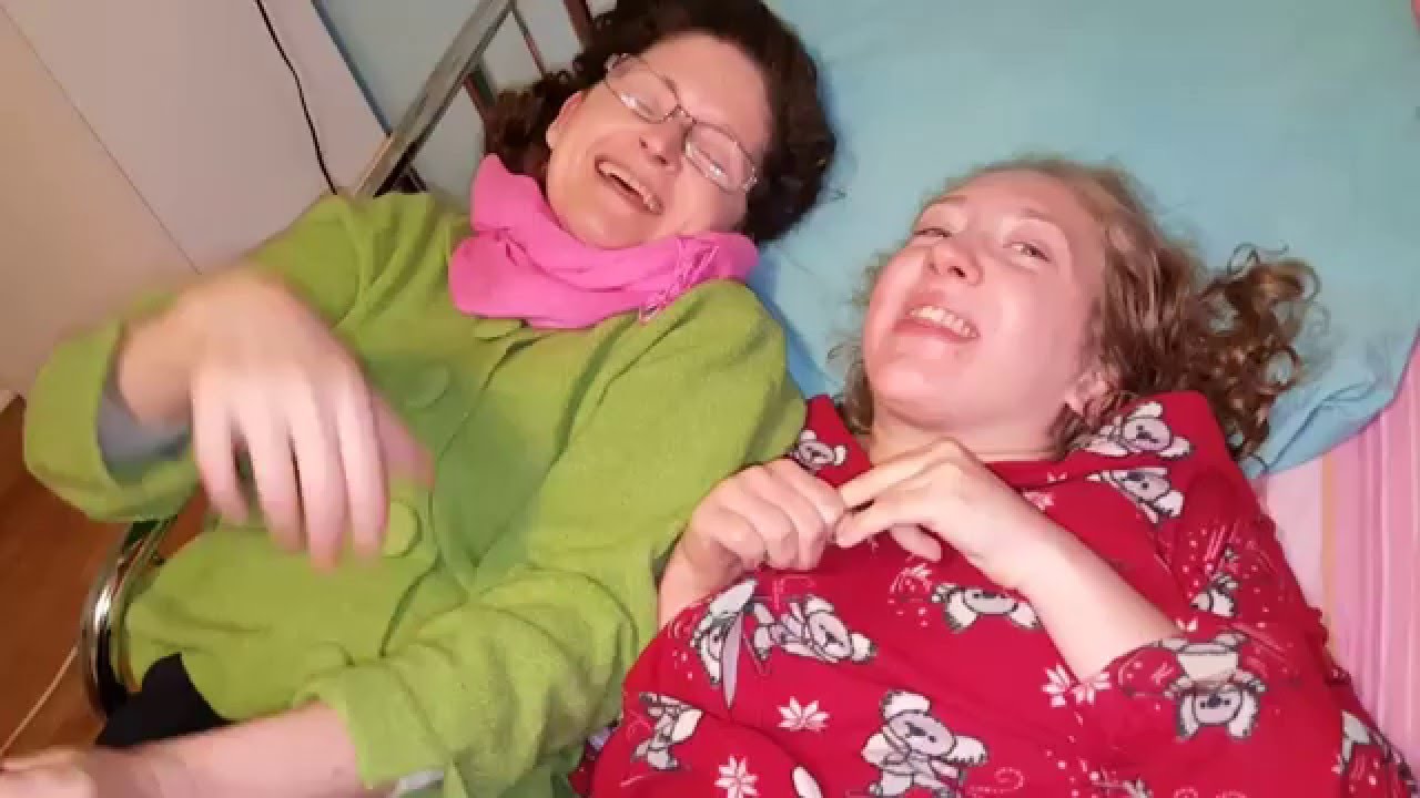 Reading a Book in Bed Family Life with Cerebral Palsy YouTube