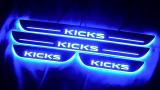 日産 キックス  LED スカッフプレート ドアプレート 流れる 日産 キックス   e-POWER