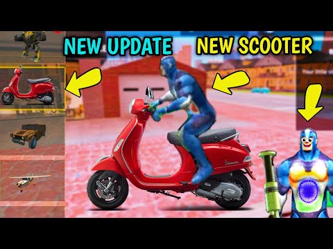 New Scooter Update In Vice Town | rope hero vice town new update video | Gammer Pandey