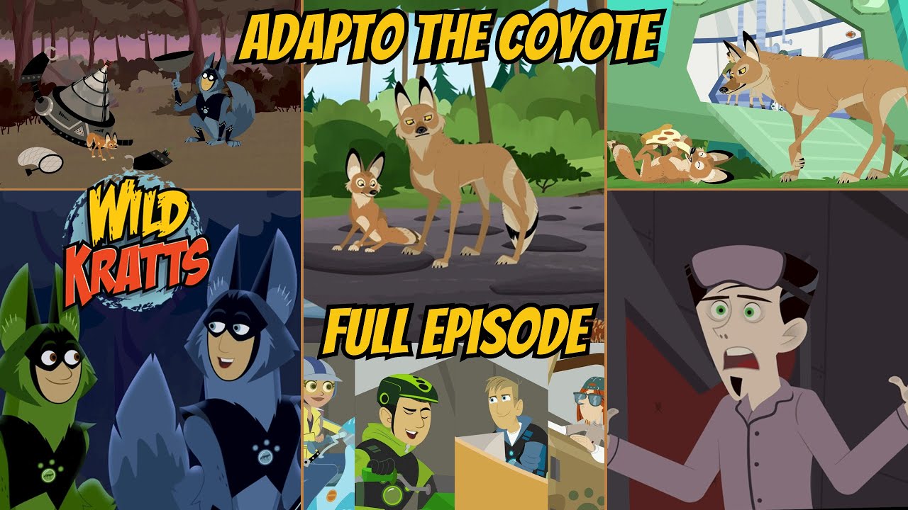 Wild Kratts S06E15 - Adapto the Coyote (Full Episode)