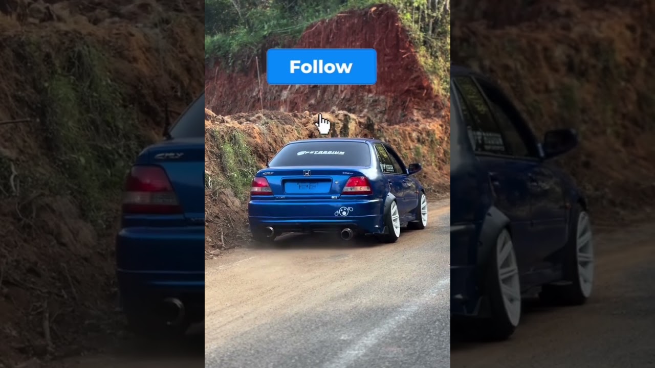 Turbo Honda City Type Z Spitting MASSIVE Flames! (SX8 Anti-Lag)